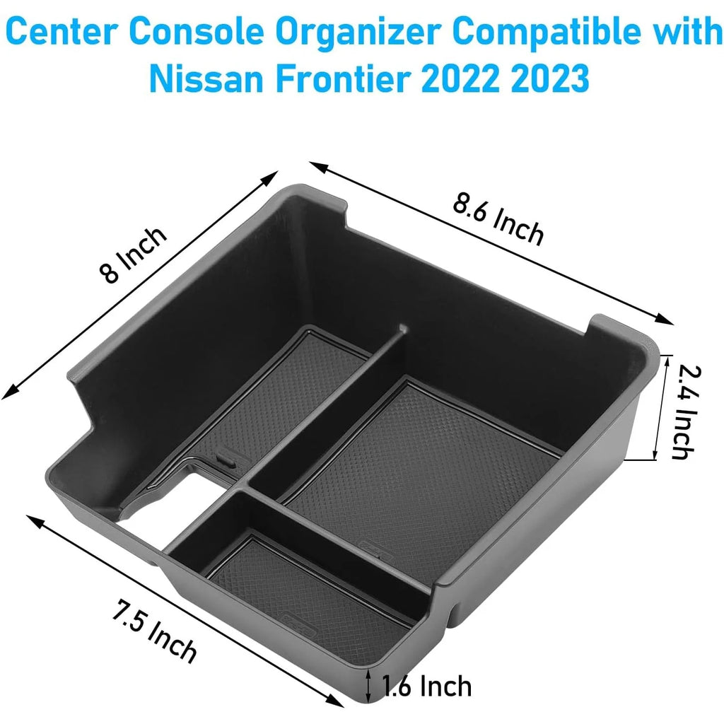 For 2022 -2025 Nissan Frontier Center Console Storage Design A