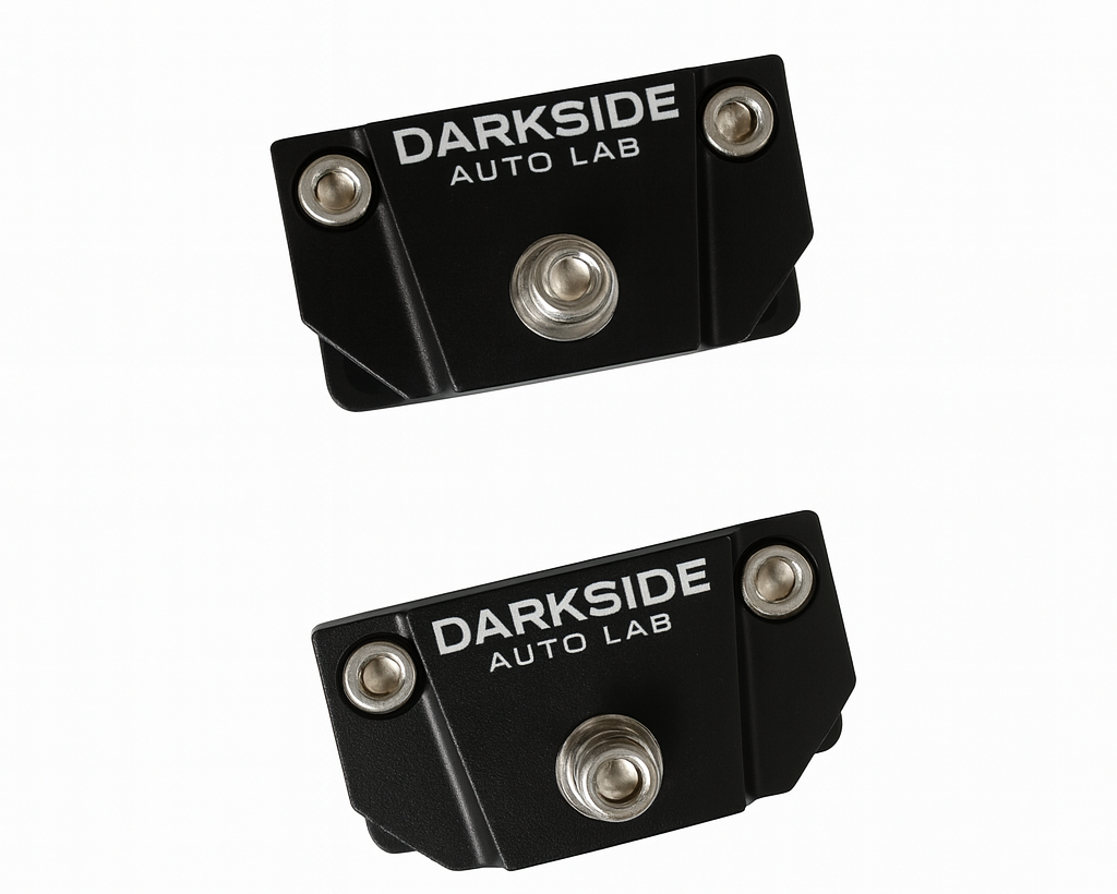 Premium Universal Hood Light Mounting Brackets - 2 Piece Kit