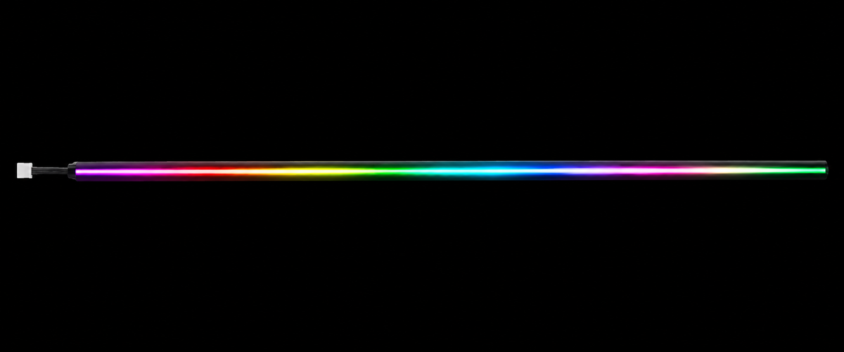 90CM RGB LED Ambient Light Strip for Car Interior – Single Add-On LED Strip for Additional Lighting – Multicolor Automotive Interior Accent Light Extension