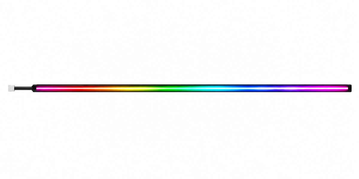 90CM RGB LED Ambient Light Strip for Car Interior – Single Add-On LED Strip for Additional Lighting – Multicolor Automotive Interior Accent Light Extension