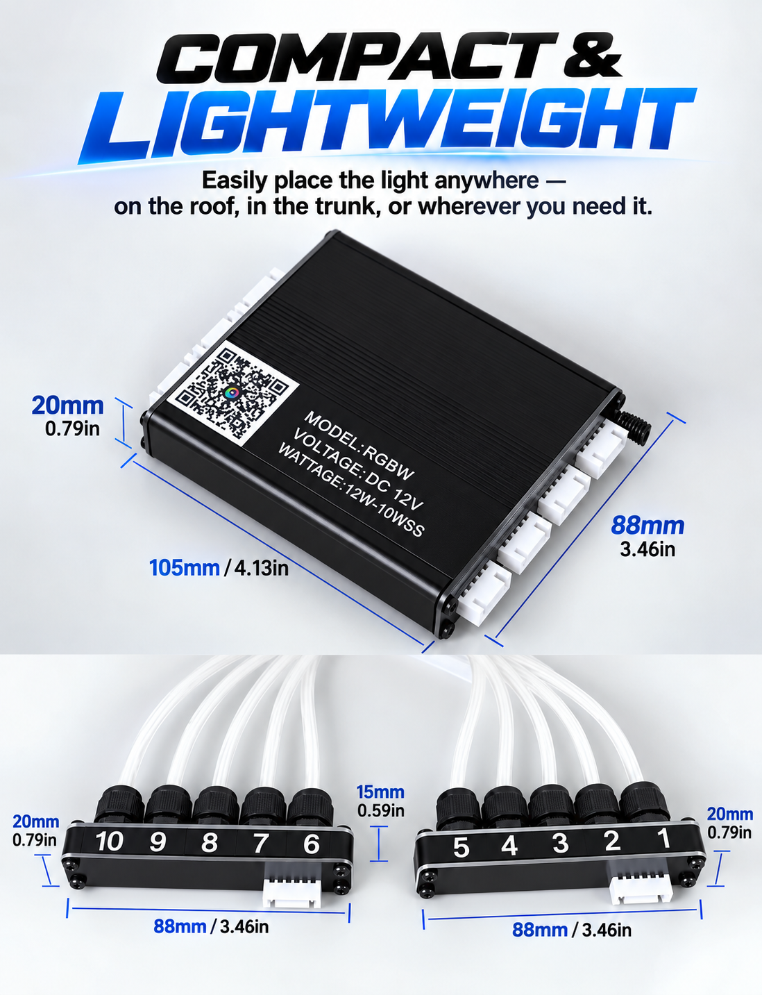 1,300-LIGHT RGBW STARLIGHT HEADLINER KIT