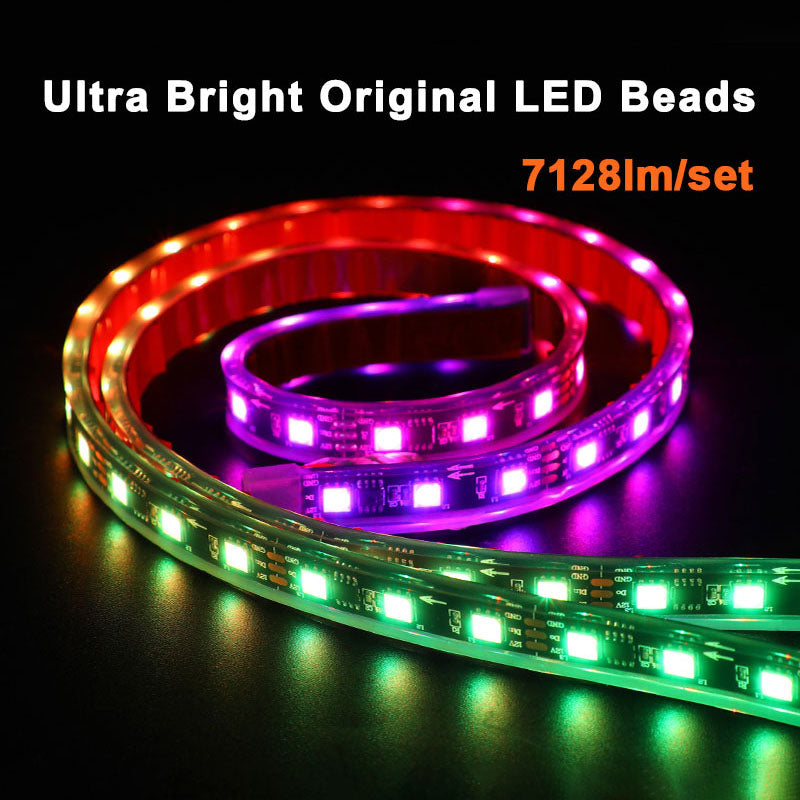 RGBIC Dream Color Underglow Kit for Cars & Trucks with Remote and App control.  IOS and Android App Compatible