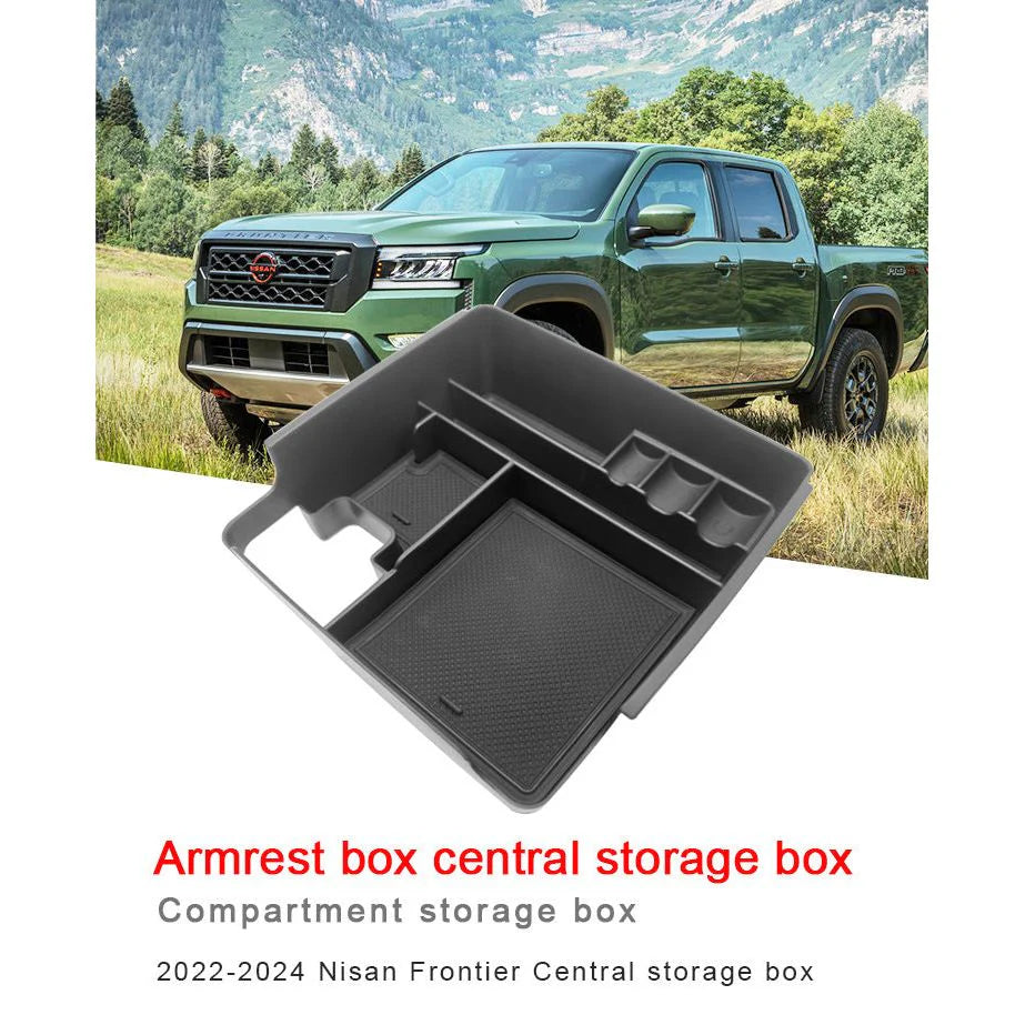 For 2022 -2025 Nissan Frontier Center Console Storage Design B