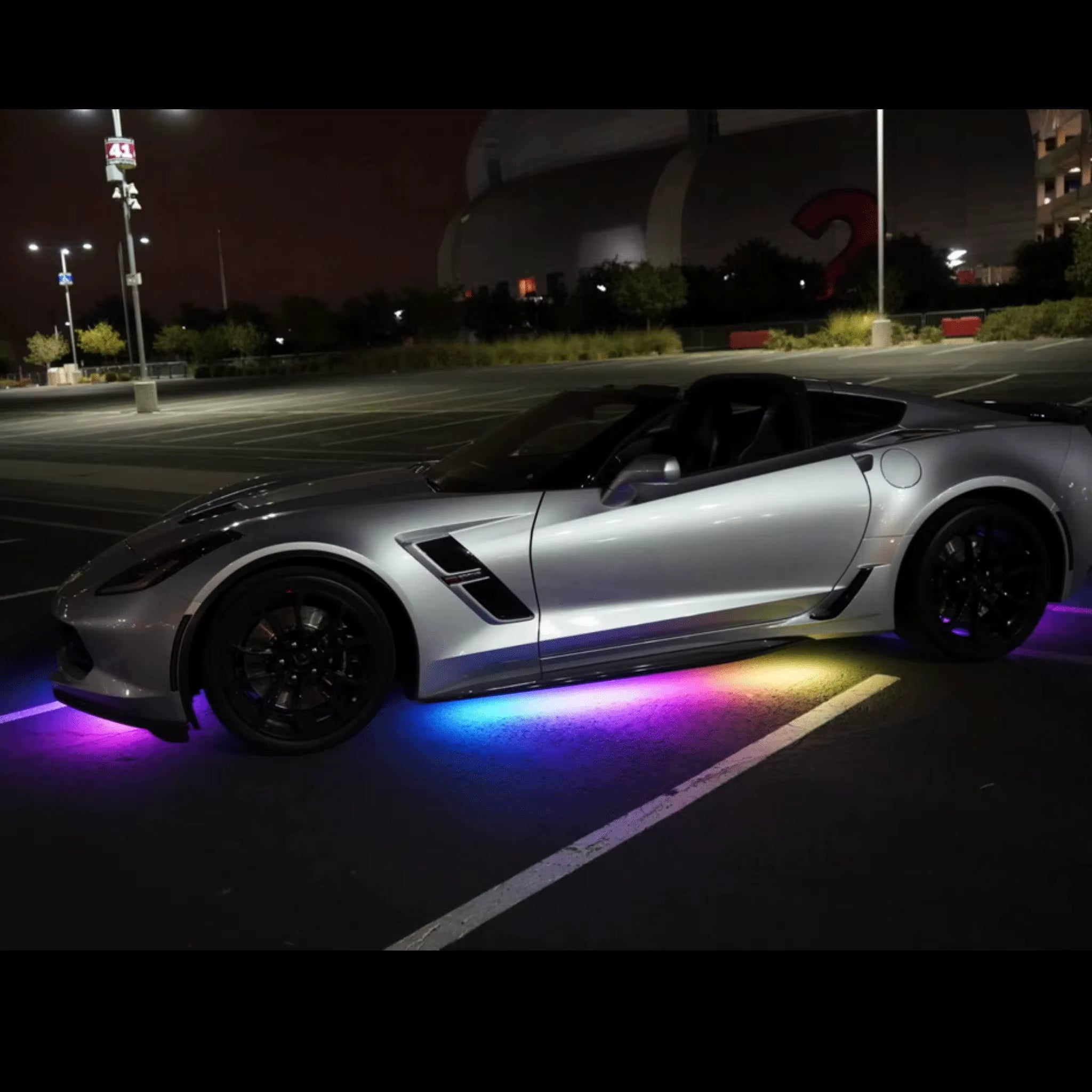 DreamColor Aluminum Underglow  Lights for Truck With Remote and App Control.  IOS and Android Compatible