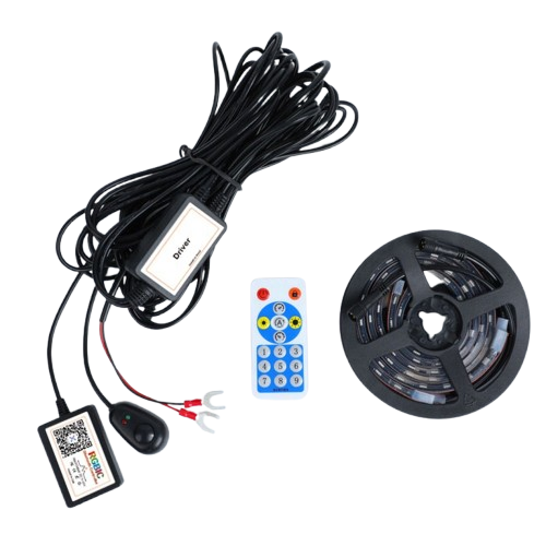 RGB LED Grille Lights with Remote And App Control.  IOS and Android Compatible