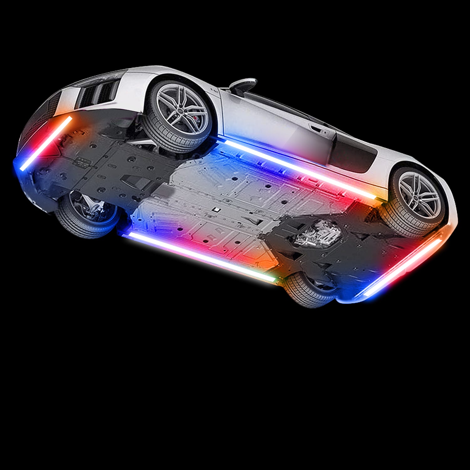 DreamColor Aluminum Underglow  Lights for Truck With Remote and App Control.  IOS and Android Compatible