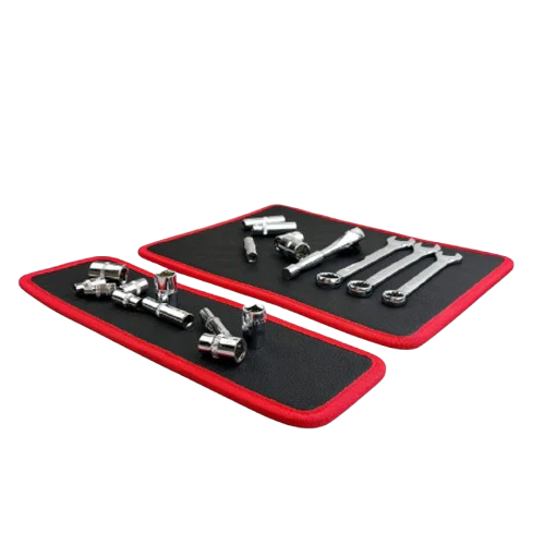 Flexible Magnetic Mat Set (3PCS) – Strong Grip, Non-Slip PVC Mats for Garage, Workshop & Mechanic Tool Organization