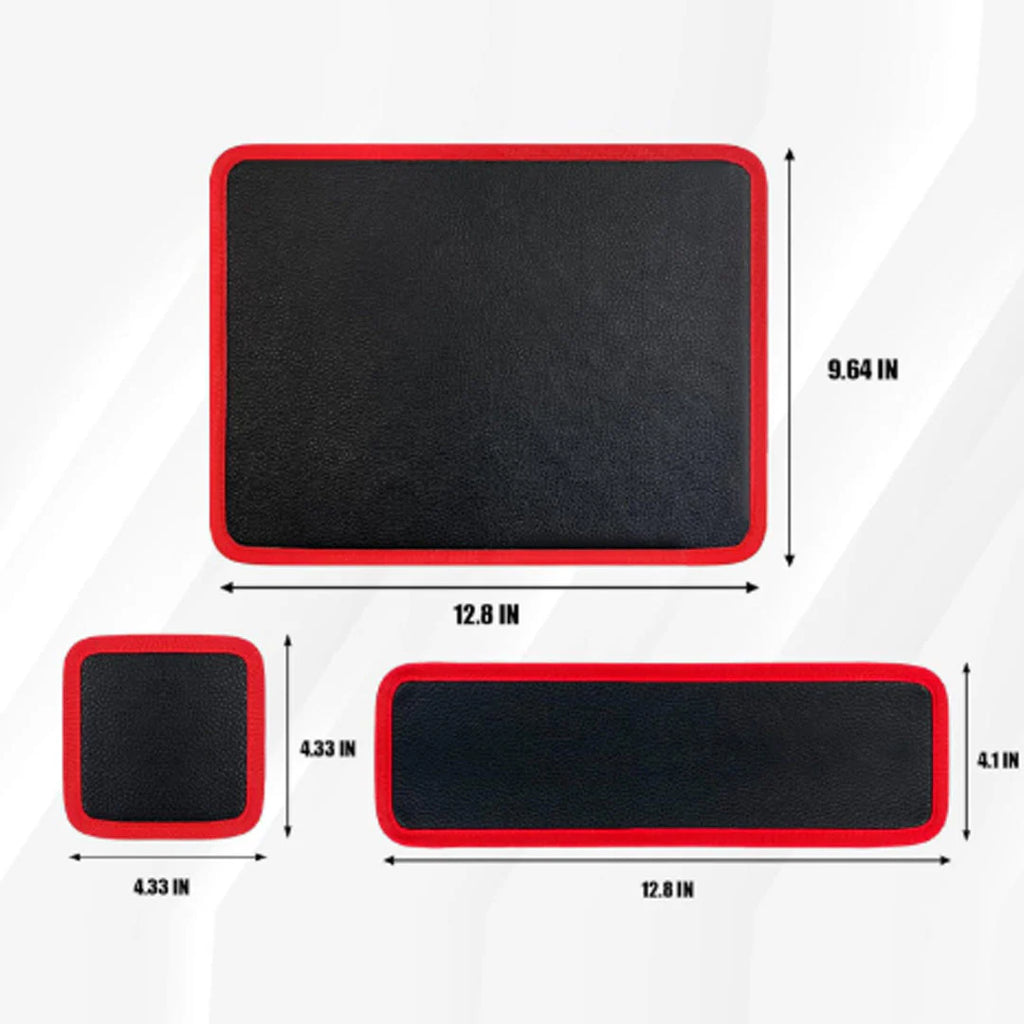 Flexible Magnetic Mat Set (3PCS) – Strong Grip, Non-Slip PVC Mats for Garage, Workshop & Mechanic Tool Organization