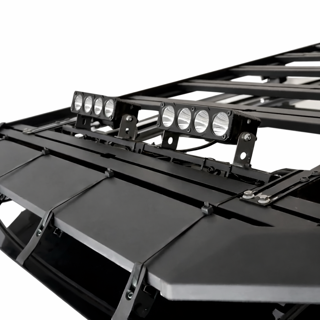 Remote LED Light Bar Flip-Up Bracket (For Light bars and Pod Lights) L ...