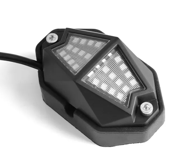 12 Piece RGB LED Rock Lights Kit with Remote and  App Control.  IOS and Android Compatible