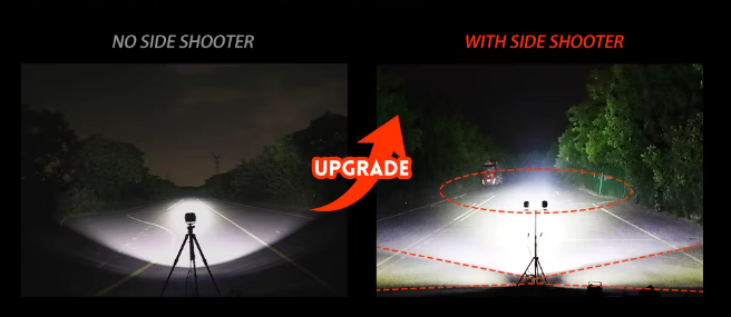 3-Inch LED (Amber)  Light Pods, Side Shooter Off-Road Driving Lights for Trucks & SUVs