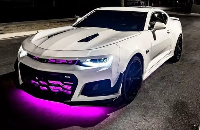 RGB LED Grille Lights with Remote And App Control.  IOS and Android Compatible