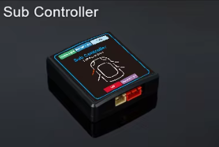 Acrylic Car Ambient Light Kit - 18 piece  LED Fiber Optic Lights - IOS and Android App Control - Hardwire